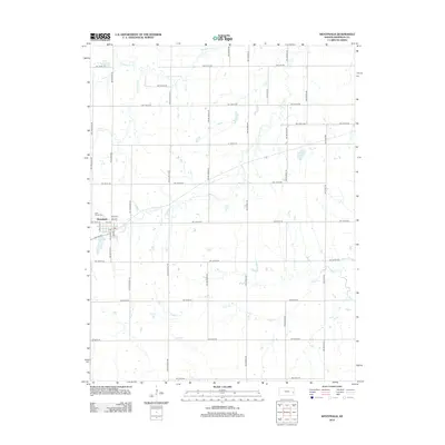 2012 Map of Westphalia, 2012 Print