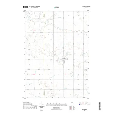 2019 Map of Westphalia, 2019 Print