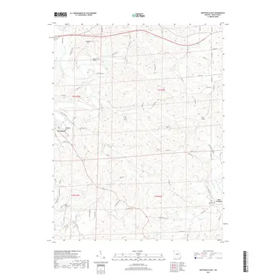 2017 Map of Westphalia East, 2017 Print