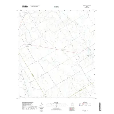 2019 Map of Westphalia, 2019 Print