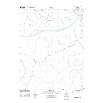 2011 Map of Westphalia West, 2011 Print