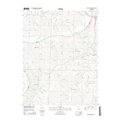 2015 Map of Westphalia West, 2015 Print
