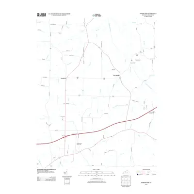2013 Map of Westplains, 2013 Print