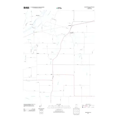 2013 Map of Westpoint, 2013 Print