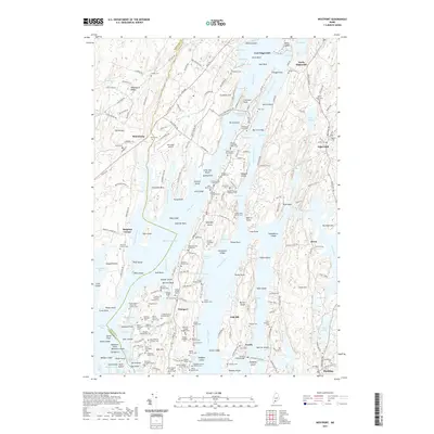 2021 Map of Westport, 2021 Print