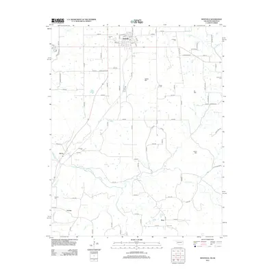 2012 Map of Westville, 2012 Print
