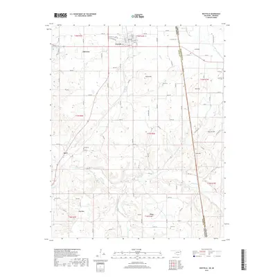 2019 Map of Westville, 2019 Print