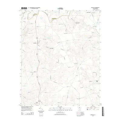 2014 Map of Westville, 2014 Print