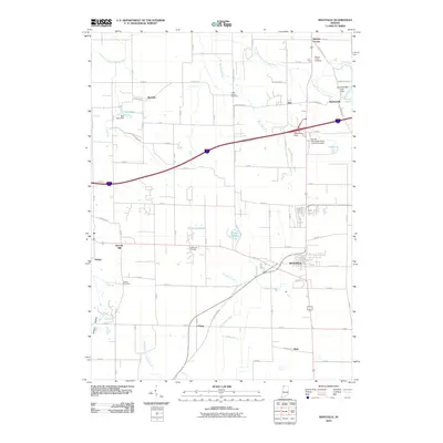2010 Map of Westville, 2010 Print