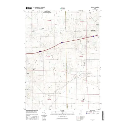 2016 Map of Westville, 2016 Print