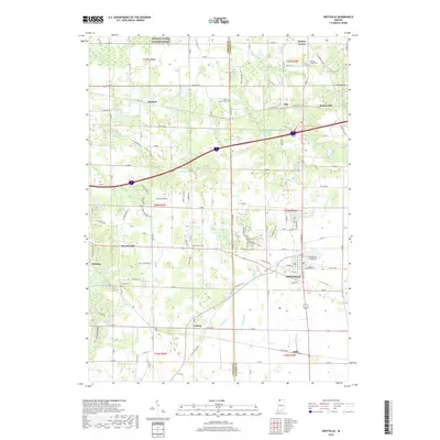 2019 Map of Westville, 2019 Print