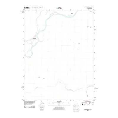 2011 Map of Westwater, 2011 Print