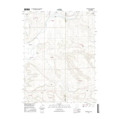 2017 Map of Westwater, 2017 Print