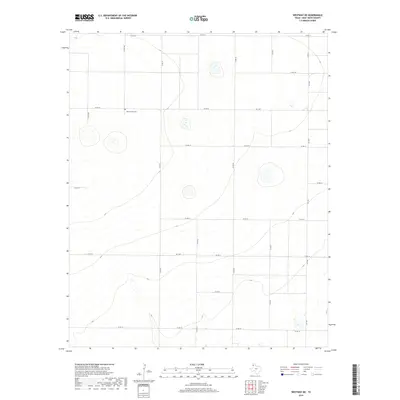 2019 Map of Westway NE, 2019 Print