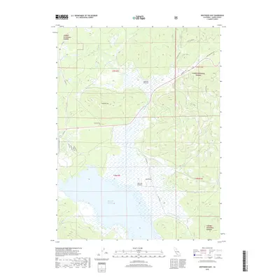 2018 Map of Westwood East, 2018 Print