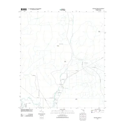 2012 Map of Wetappo Creek, 2012 Print