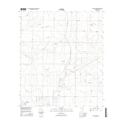 2015 Map of Wetappo Creek, 2015 Print