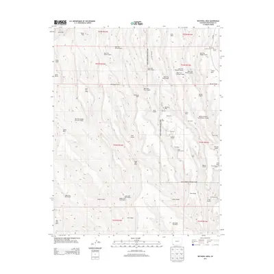2013 Map of Wetherill Mesa, 2013 Print