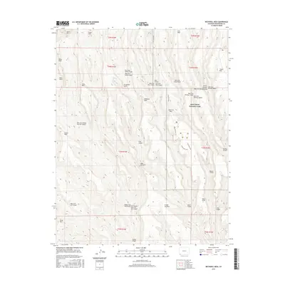 2016 Map of Wetherill Mesa, 2016 Print