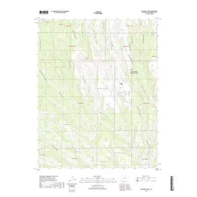 2019 Map of Wetherill Mesa, 2019 Print