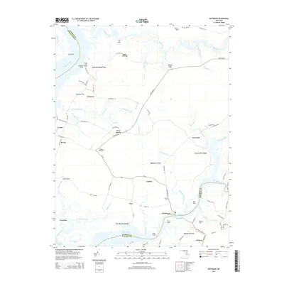 2014 Map of Wetipquin, 2014 Print