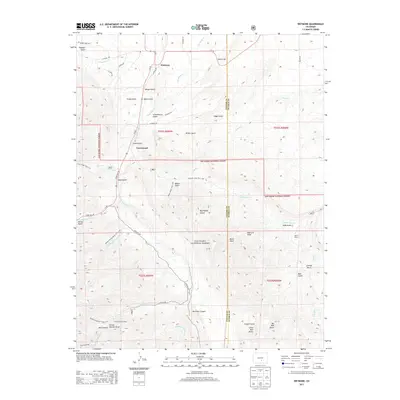 2013 Map of Wetmore, 2013 Print