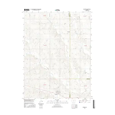 2015 Map of Wetmore, 2015 Print