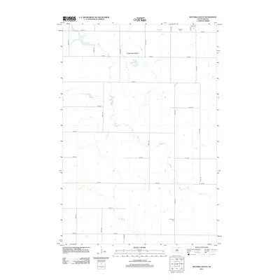 2012 Map of Wetonka South, 2012 Print