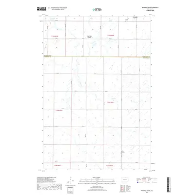 2017 Map of Wetonka South, 2017 Print