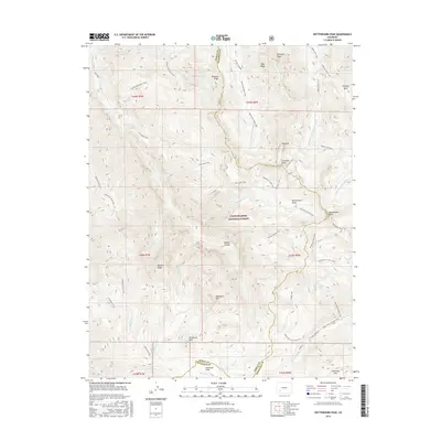 2016 Map of Wetterhorn Peak, 2016 Print