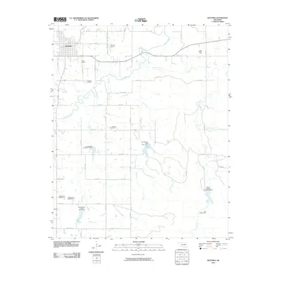 2010 Map of Wetumka, 2010 Print