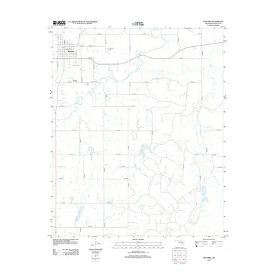 2012 Map of Wetumka, 2012 Print