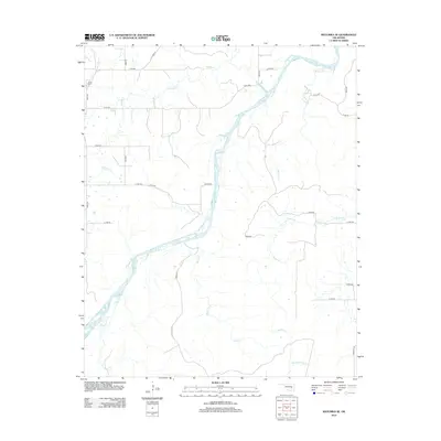 2012 Map of Wetumka SE, 2012 Print