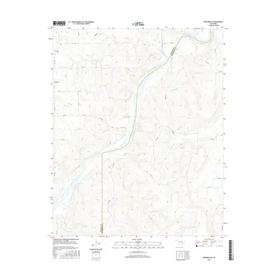 2016 Map of Wetumka SE, 2016 Print