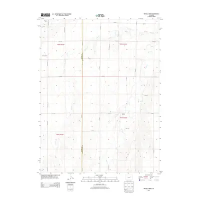 2013 Map of Wetzel Creek, 2013 Print