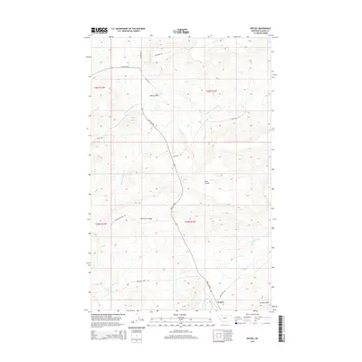 2014 Map of Wetzel, 2014 Print