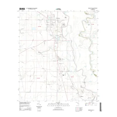 2015 Map of Wewahitchka, 2015 Print