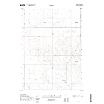 2017 Map of Wewela, 2017 Print