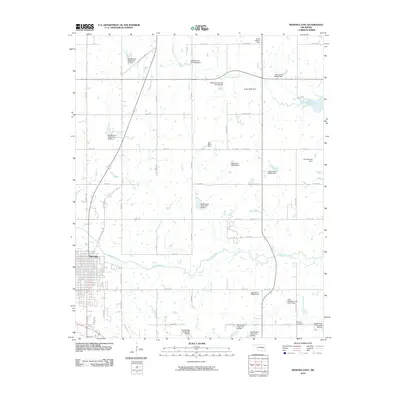 2010 Map of Wewoka East, 2010 Print