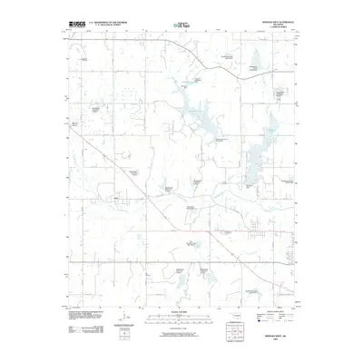 2009 Map of Wewoka West, 2009 Print