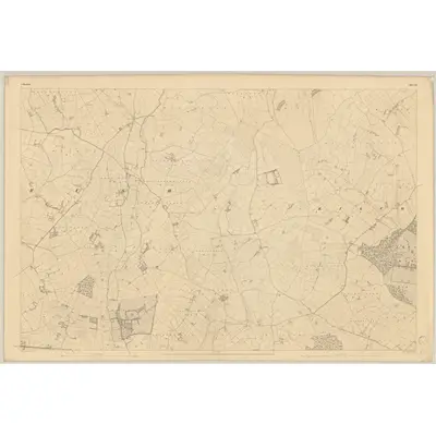 1839 Map of Wexford - Sheet 10, 1841 Print