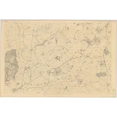 1839 Map of Wexford - Sheet 11, 1841 Print