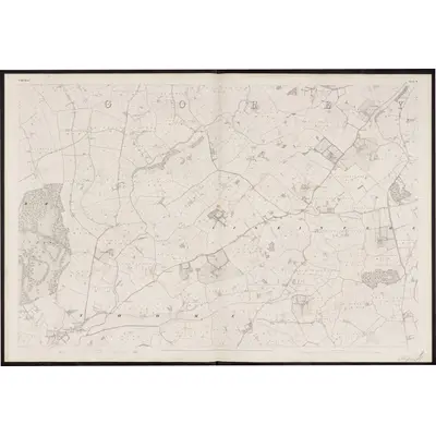 1839 Map of Wexford - Sheet 11, 1862 Print
