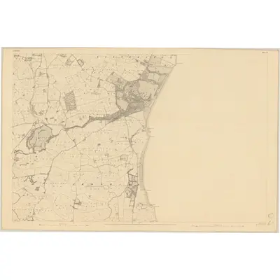 1840 Map of Wexford - Sheet 12, 1841 Print