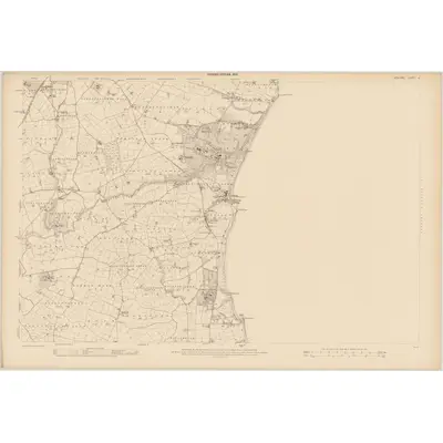 1904 Map of Wexford - Sheet 12, 1906 Print