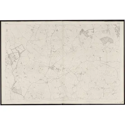 1839 Map of Wexford - Sheet 14, 1863 Print