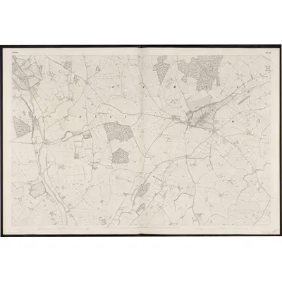 1839 Map of Wexford - Sheet 15, 1861 Print