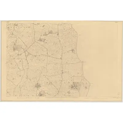 1839 Map of Wexford - Sheet 17, 1841 Print