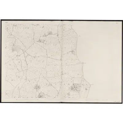 1839 Map of Wexford - Sheet 17, 1860 Print