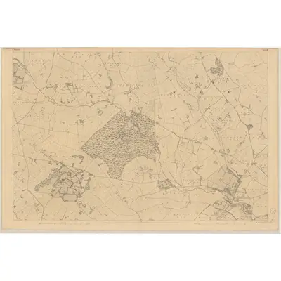 1840 Map of Wexford - Sheet 19, 1841 Print